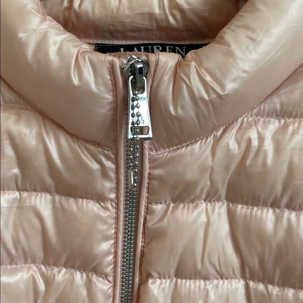 Polo by Ralph Lauren Light Pink Puffer Jacket - Picture 3 of 9